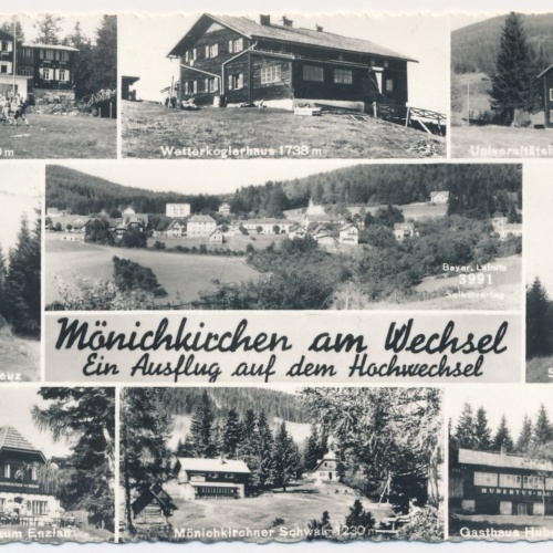 AK, Mönichkirchen, Niederösterreich, Ansichtskarte (S4073)