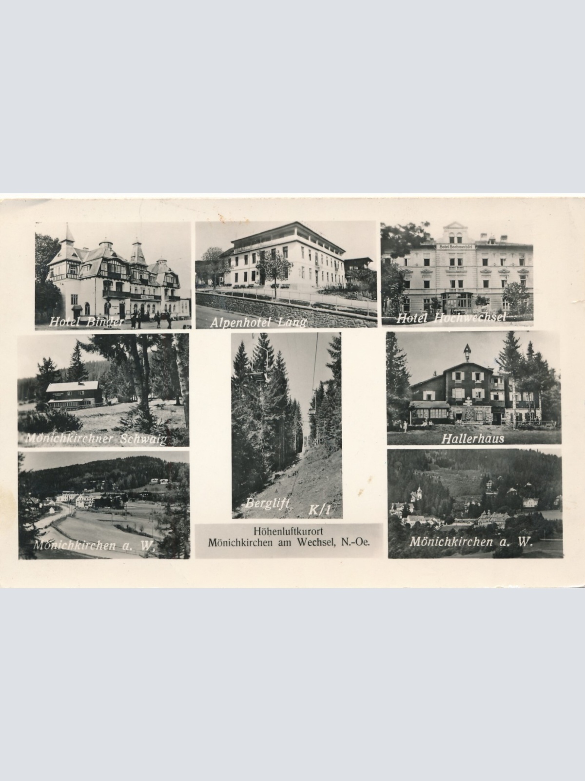 AK, Mönichkirchen, Niederösterreich, Ansichtskarte (S4075)