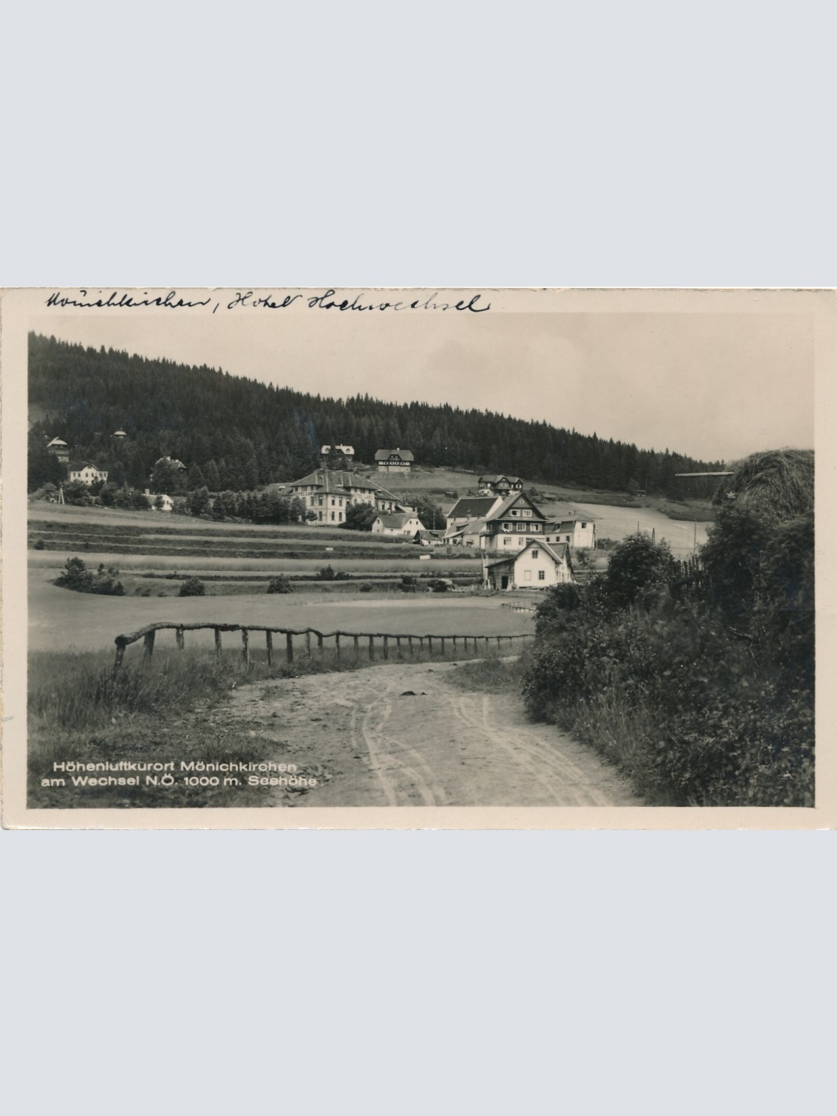 AK, Mönichkirchen, Niederösterreich, Ansichtskarte (S4083)