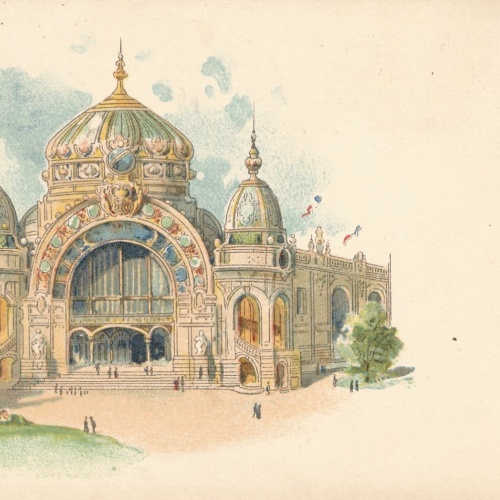 Litho-AK, Palais des Mines, Paris, Frankreich, Ansichtskarte (S4133)