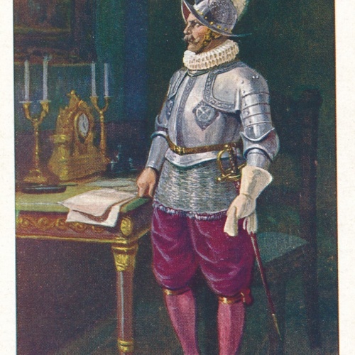 AK, Comandante Guardie Svizzere Tenuta di gala, Ansichtskarte (S4139)