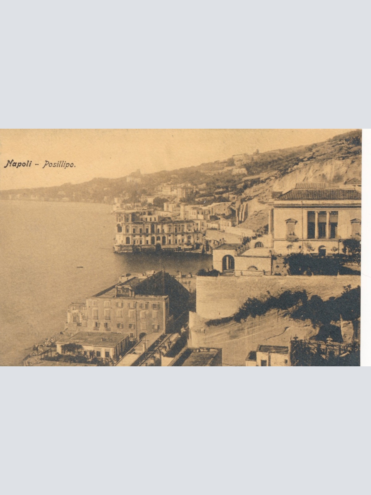 AK, Napoli, Posillipo, Italien, Ansichtskarte (S4162)