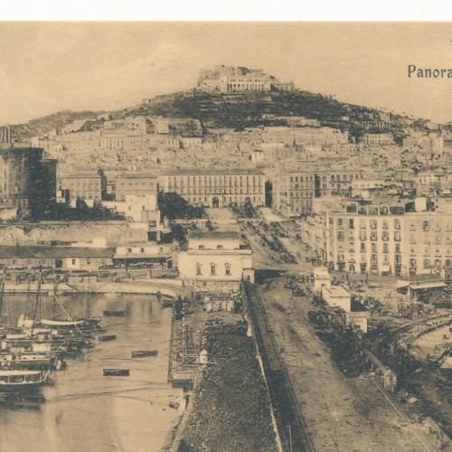 AK, Napoli, Panorama dal Molo, Italien, Ansichtskarte (S4163)
