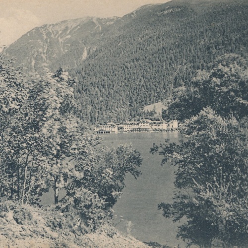 AK, Achensee, Hotel Scholastika, Tirol,  Ansichtskarte (S4173)