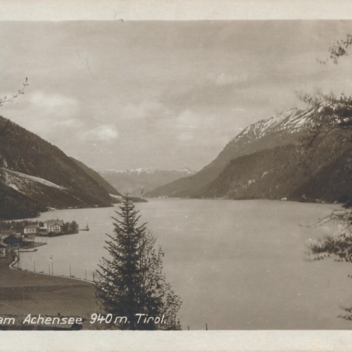 AK, Achensee, Pertisau, Tirol,  Ansichtskarte (S4176)