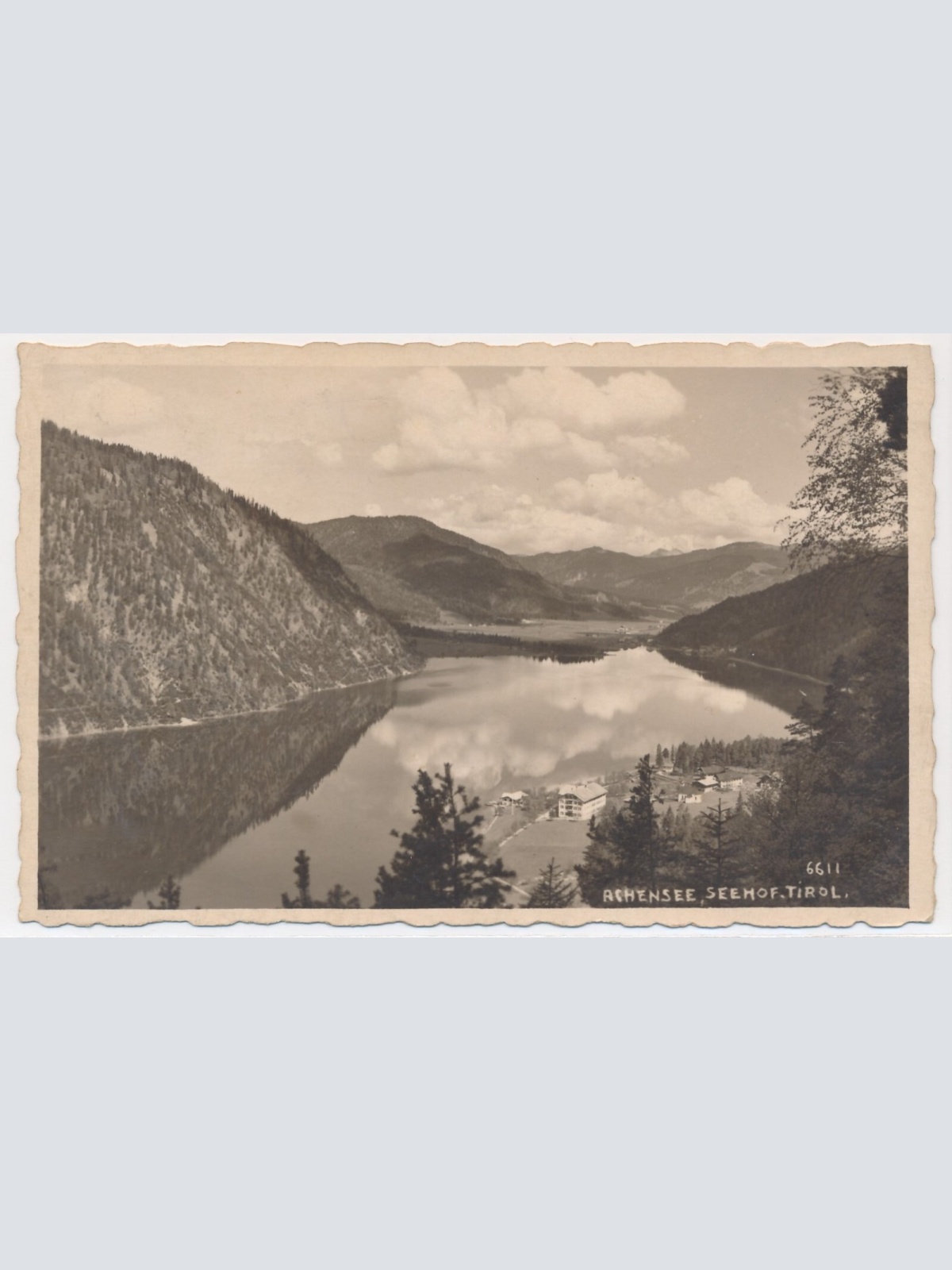 AK, Achensee, Seehof, Tirol,  Ansichtskarte (S4180)