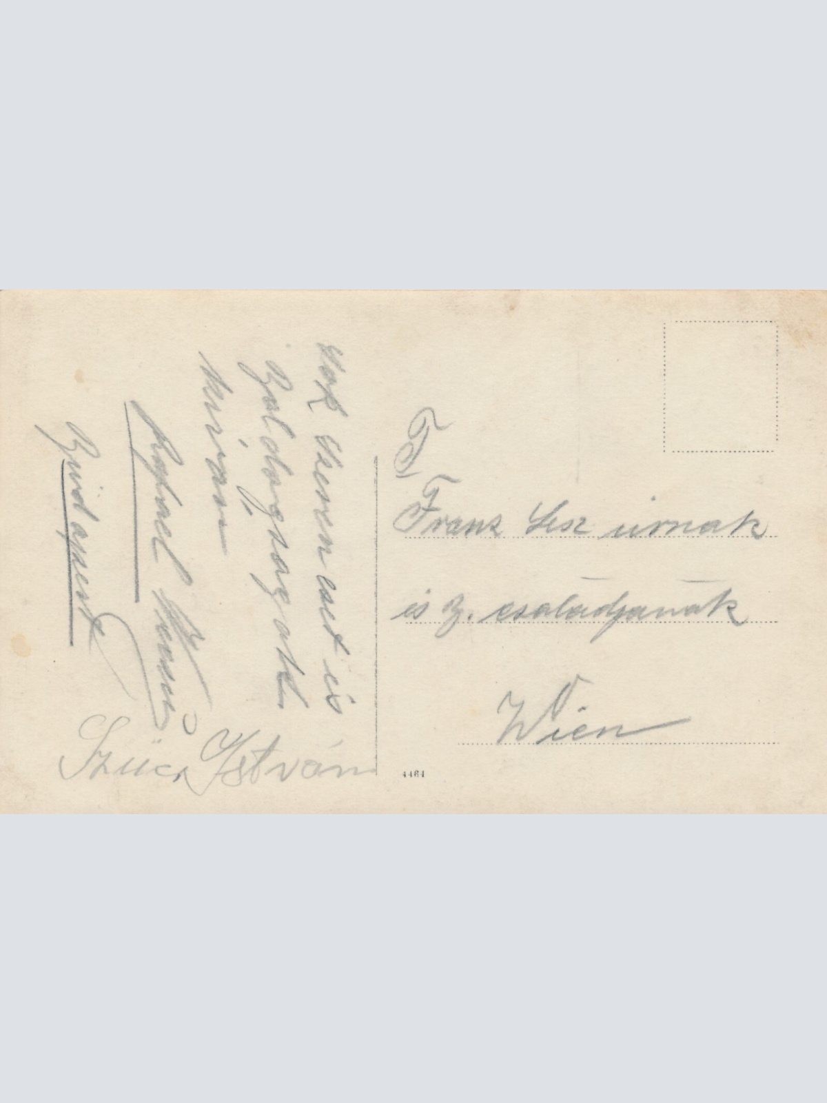 AK Annodazumals von 2 Männern im Krankenhaus Ansichtskarte (13934)