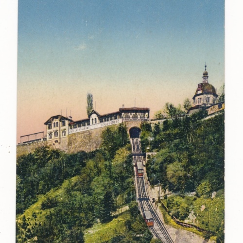 AK aus Graz Schloßbergrestaurant Shloßbergbahn Steiermark Ansichtskarte (13939)