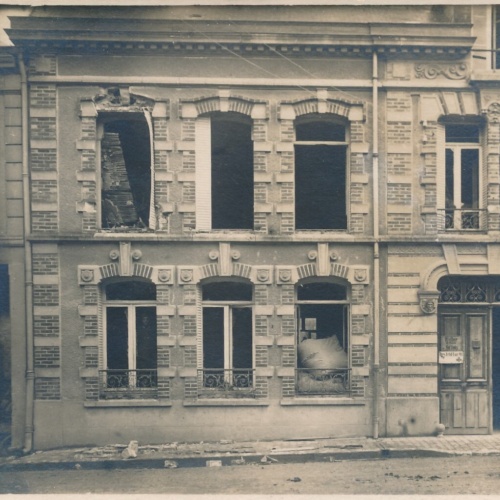 AK Russische Kriegsgefangenen Lager Ansichtskarte (13311)