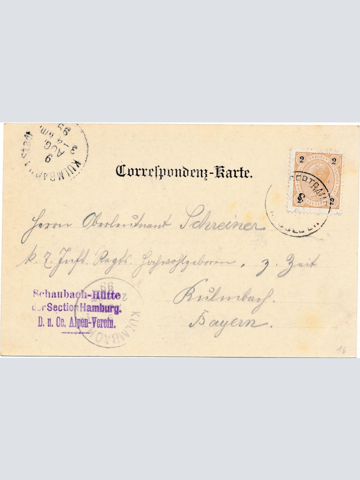 AK, Schaubachhütte und Königspitze, Italien,  Ansichtskarte (S4199)