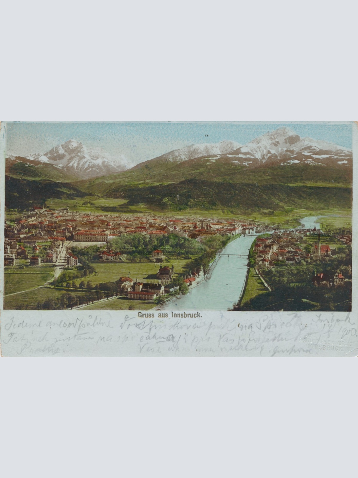 AK, Gruß aus Innsbruck, Tirol, Ansichtskarte (S4211)