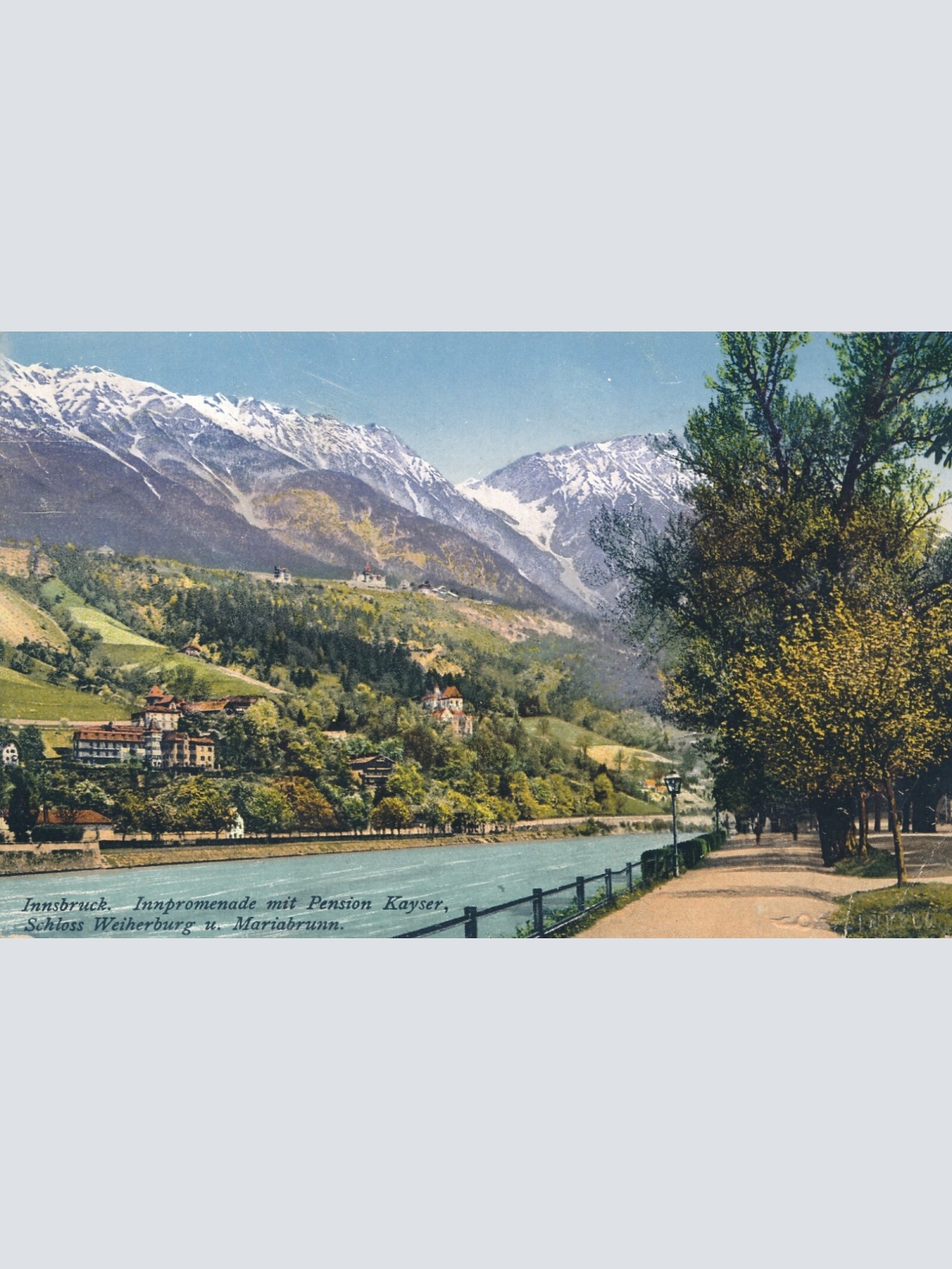 AK, Innsbruck, Pension Kayser, Tirol, Ansichtskarte (S4239)