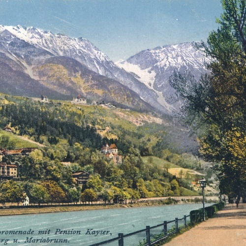 AK, Innsbruck, Pension Kayser, Tirol, Ansichtskarte (S4239)