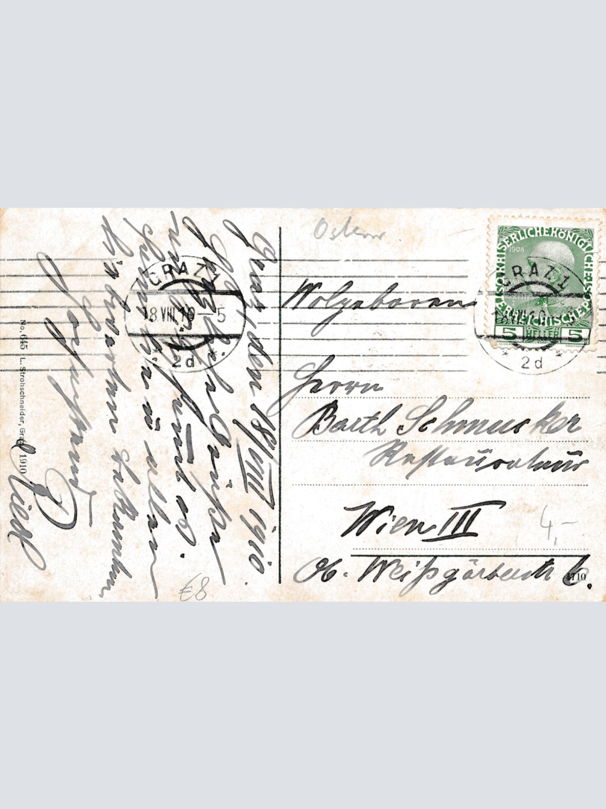 AK, Graz, Steiermark, Bismarckplatz, Ansichtskarte (S4266)