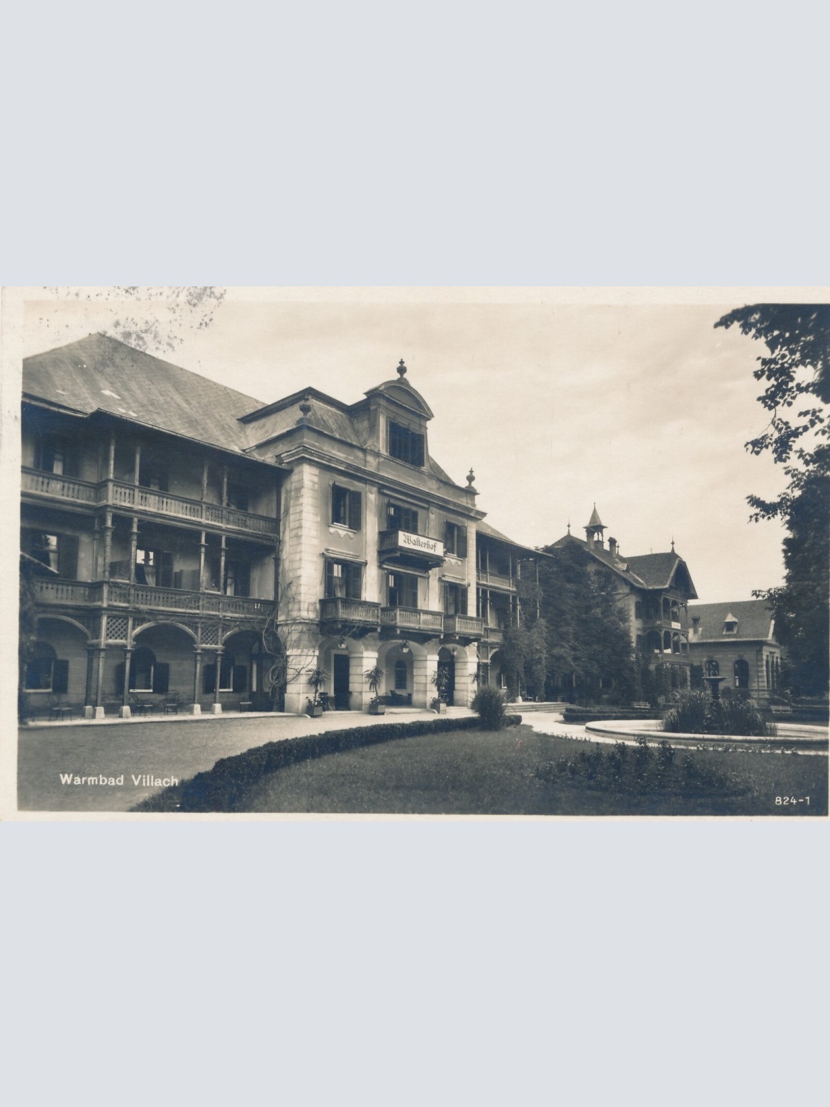 AK, Villach, Warmbad, Kärnten, Ansichtskarte (S4269)