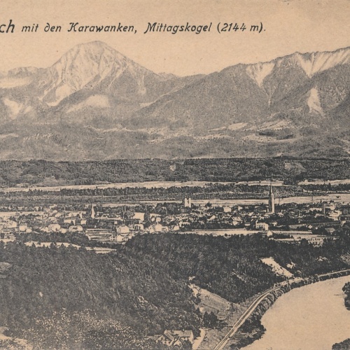 AK, Villach, Mittagskogel, Kärnten, Ansichtskarte (S4273)