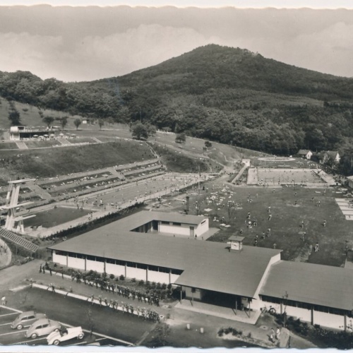 AK, Baden-Baden, Baden-Württemberg, Hardbergbad, Ansichtskarte (S4275)