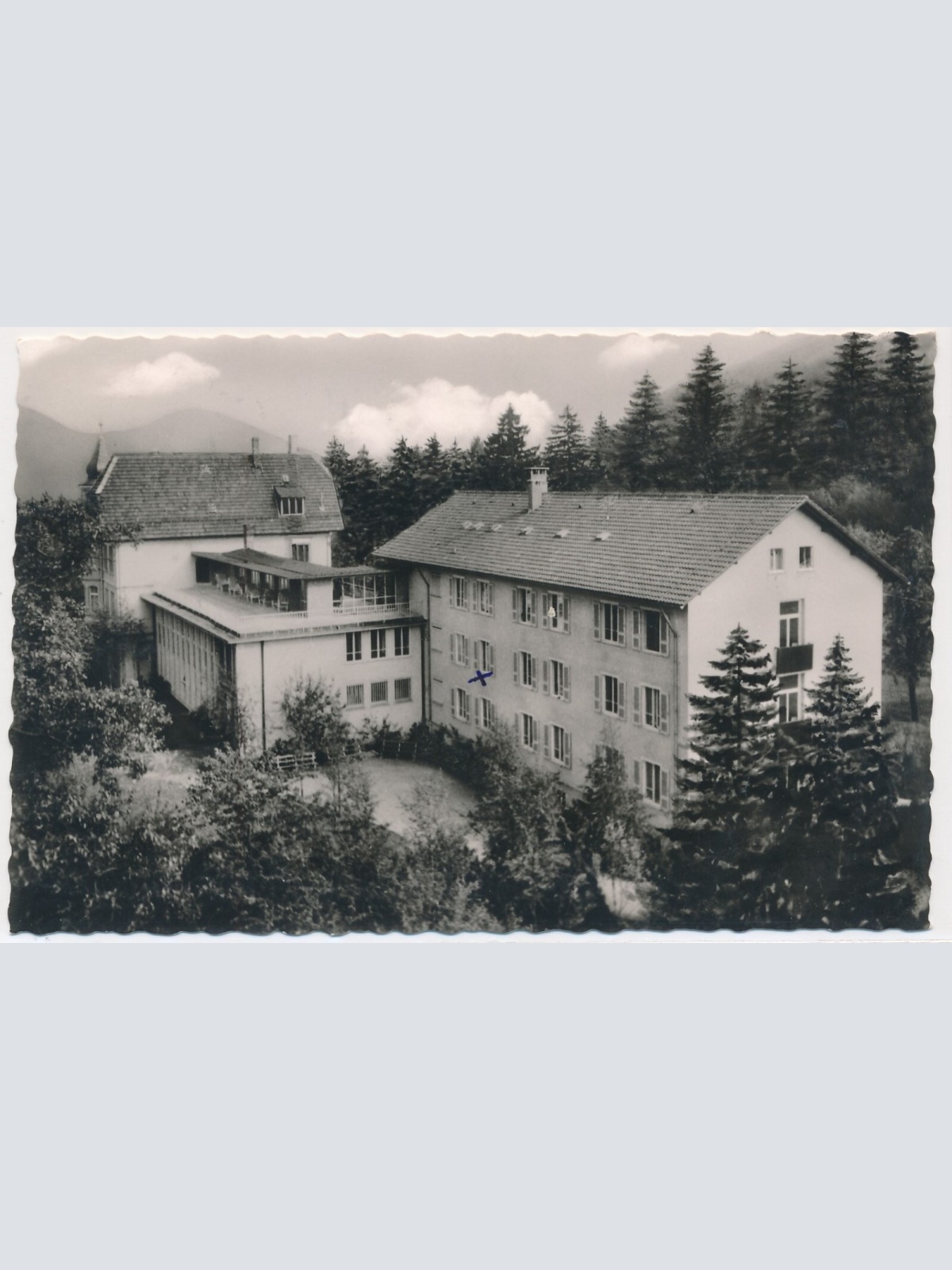 AK, Baden-Baden, Baden-Württemberg, Erholungsheim, Ansichtskarte (S4276)