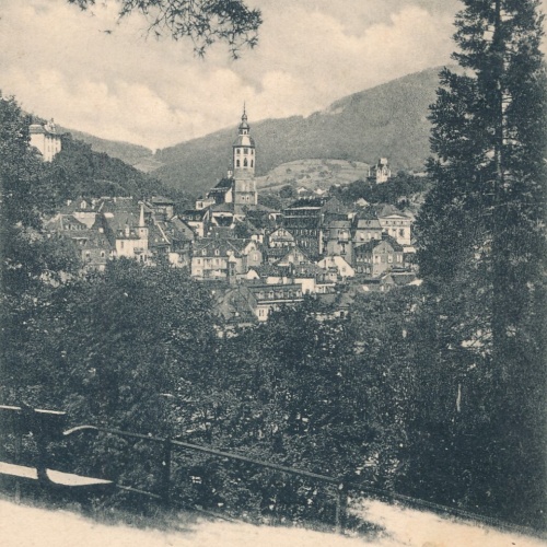 AK, Baden-Baden, Baden-Württemberg, Schloss Solms, Ansichtskarte (S4279)