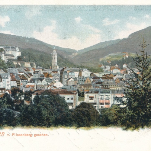 AK, Baden-Baden, Baden-Württemberg, Ansichtskarte (S4287)