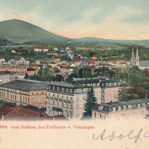 AK, Baden-Baden, Baden-Württemberg, Ansichtskarte (S4290)