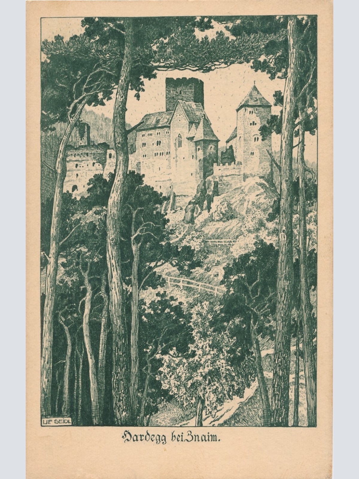 AK, Hardegg, Niederösterreich, Ansichtskarte (S4315)