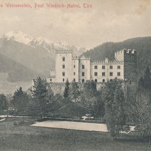 AK, Schloss Weissenstein, Maltrei, Tirol, Ansichtskarte (S4316)