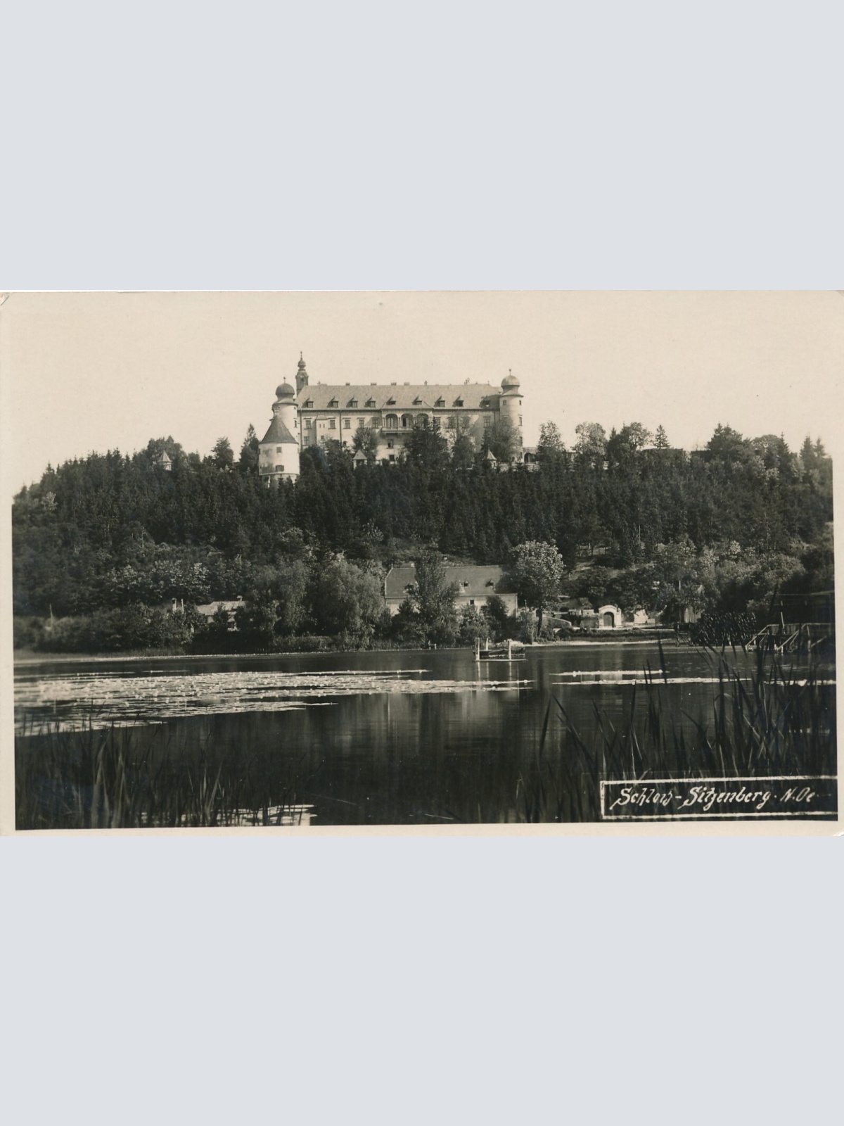 AK, Schloss Sitzenberg, Niederösterreich, Ansichtskarte (S4328)