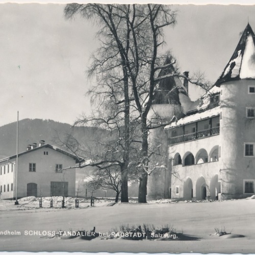 AK, Schloss Tandalier, Radstadt, Salzburg, Ansichtskarte (S4329)