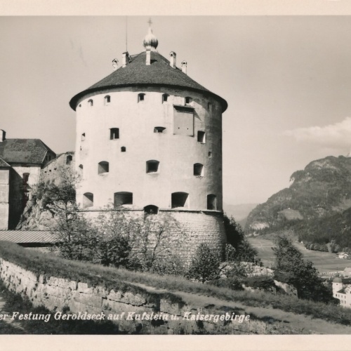 AK, Festung Geroldseck, Kufstein, Tirol, Ansichtskarte (S4340)