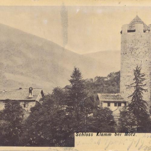 AK, Schloss Klamm bei Mötz, Tirol, Ansichtskarte (S4342)