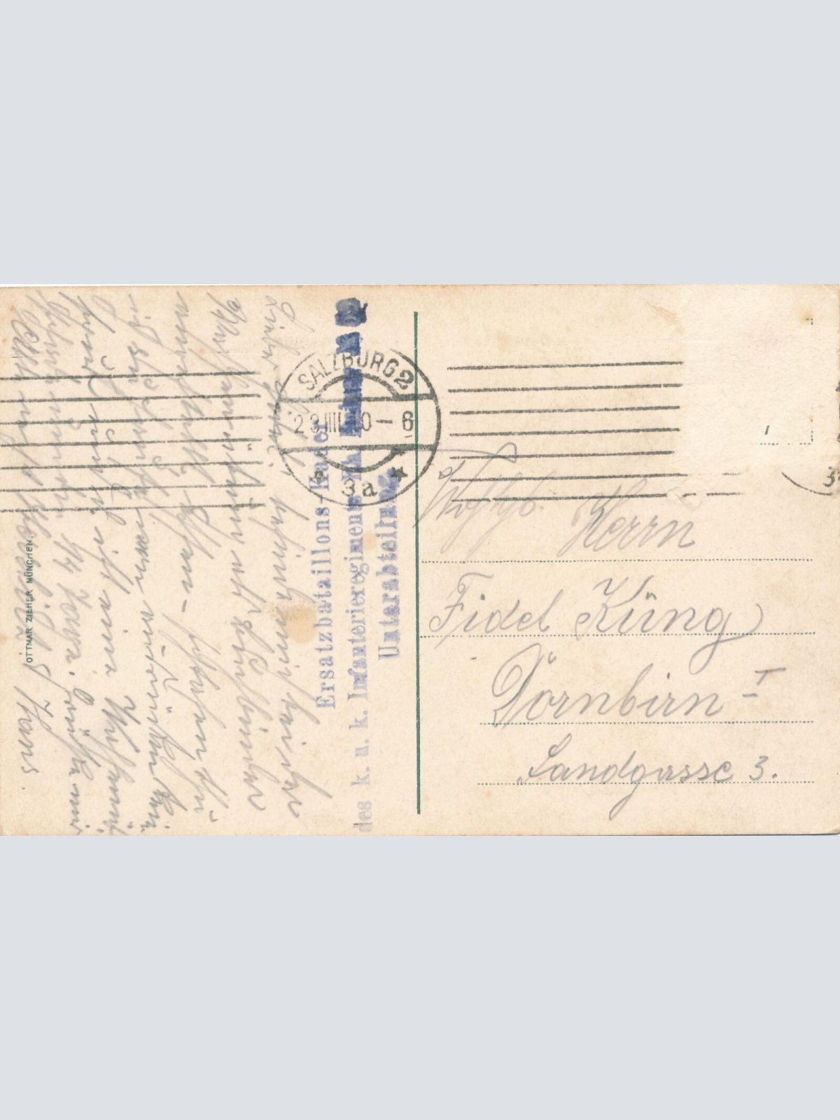 AK, Festung Hohen Salzburg, Ansichtskarte (S4359)