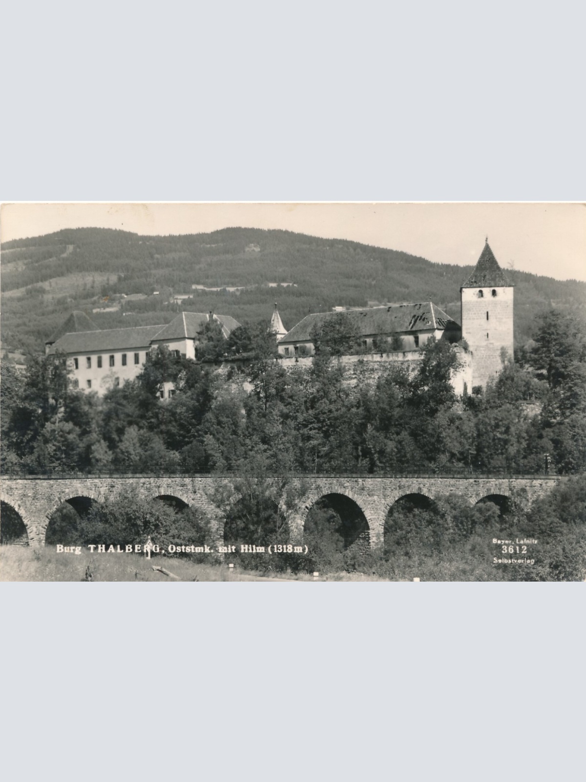 AK, Burg Thalberg, Steiermark, Ansichtskarte (S4365)