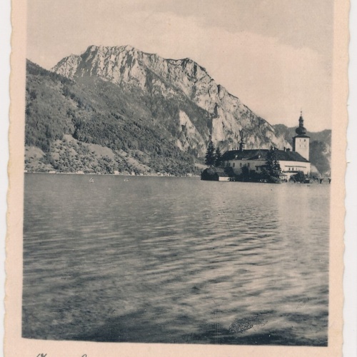 AK, Gmunden, Schloss Orth, Oberösterreich, Ansichtskarte (S4377)