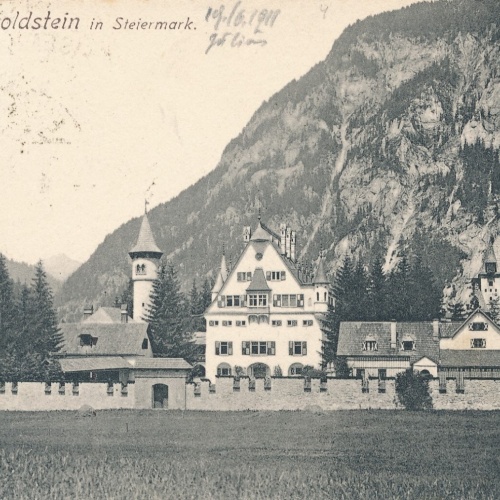 AK, Schloss Leopoldstein, Steiermark, Ansichtskarte (S4394)