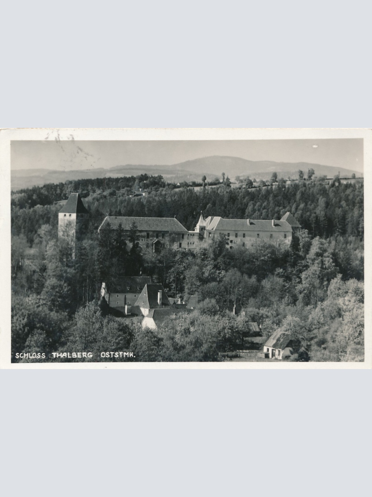 AK, Schloss Thalberg, Steiermark, Ansichtskarte (S4397)