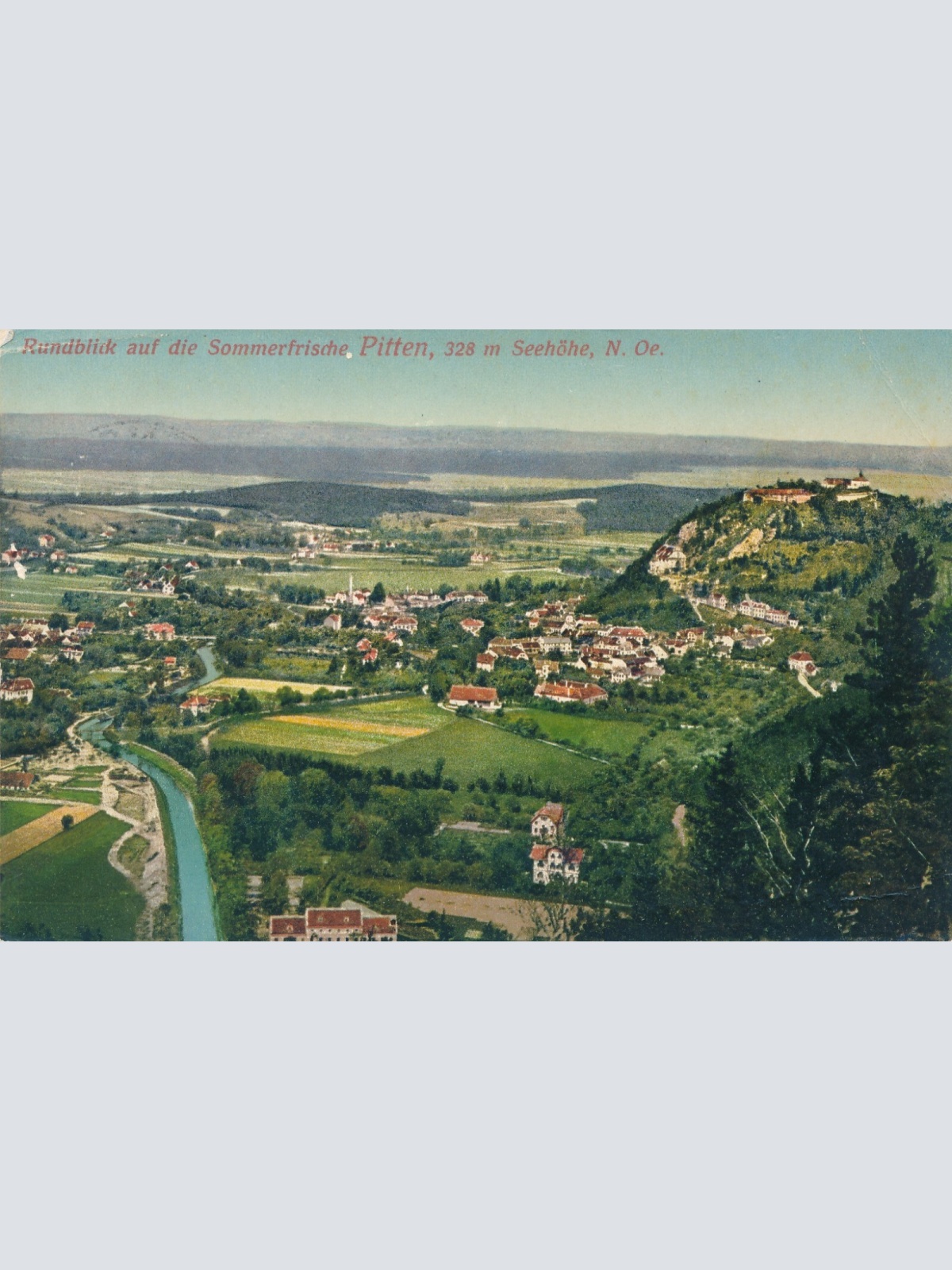 AK, Pitten, Niederösterreich, Ansichtskarte (S4406)