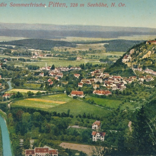 AK, Pitten, Niederösterreich, Ansichtskarte (S4406)