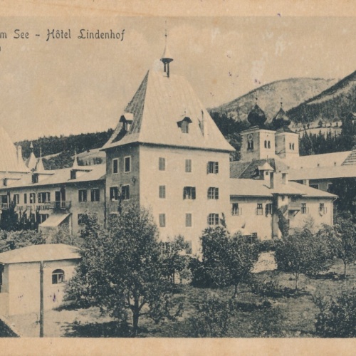 AK, Millstatt, Kärnten, Hotel Lindenhof, Ansichtskarte (S4412)