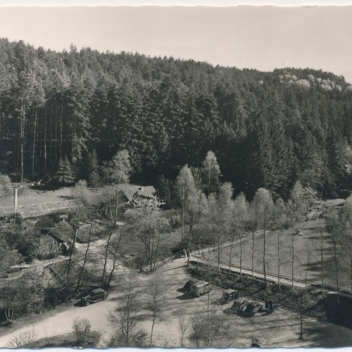 AK, Waldkaffee Muckensee, Lorch, Baden-Württemberg, Ansichtskarte (S4425)