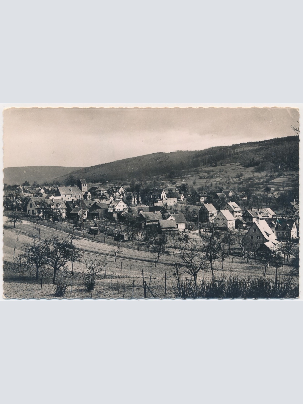 AK, Lahr, Dorf Burgheim, Baden-Württemberg, Ansichtskarte (S4426)