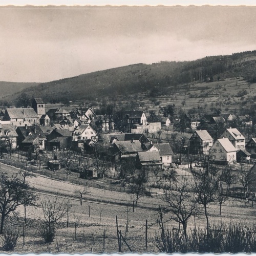 AK, Lahr, Dorf Burgheim, Baden-Württemberg, Ansichtskarte (S4426)