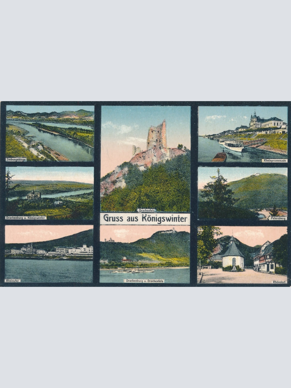 AK, Gruß aus Königswinter, Nordrhein-Westfalen, Ansichtskarte (S4440)