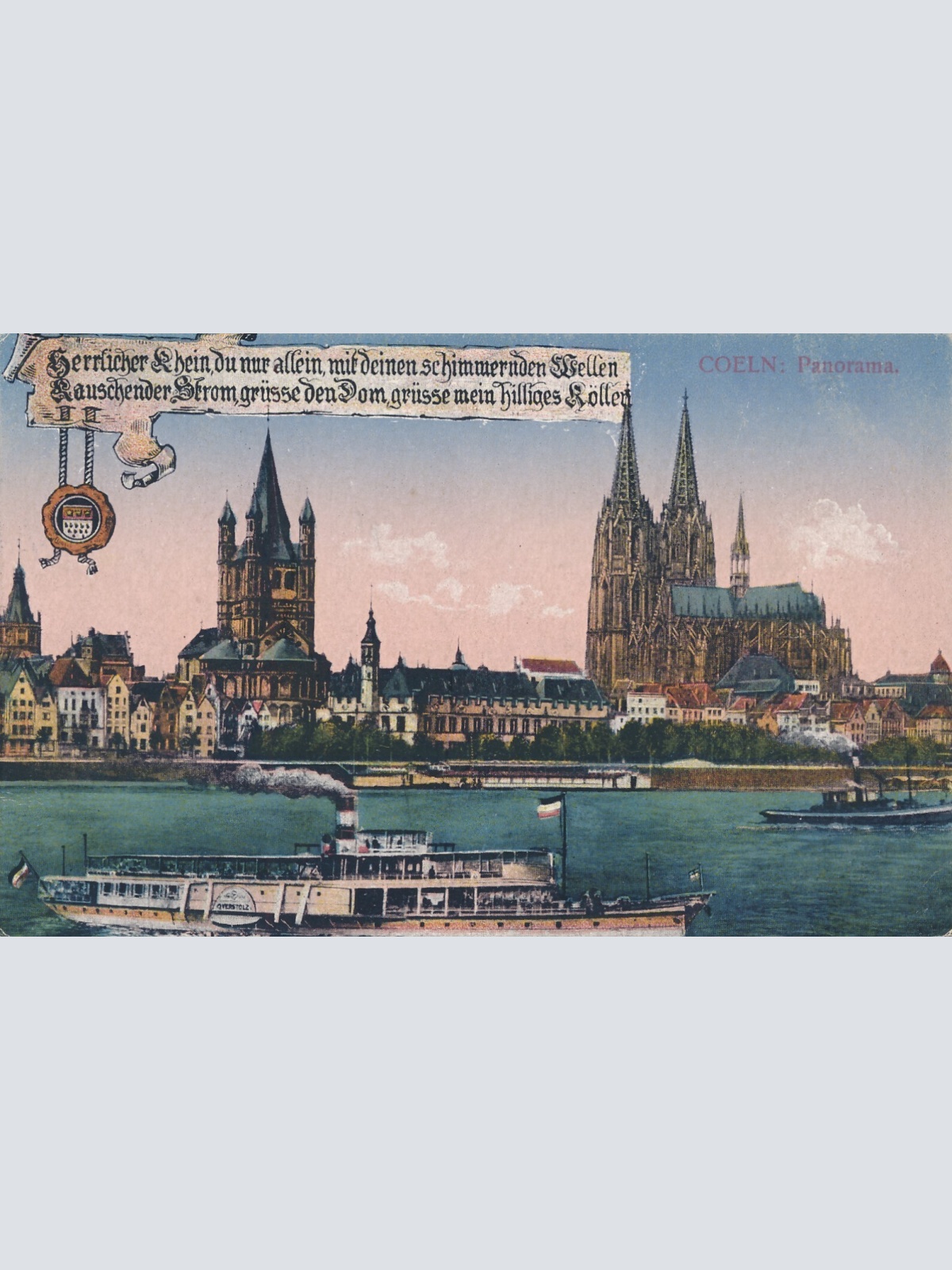 AK, Köln Panorama, Nordrhein-Westfalen, Ansichtskarte (S4441)