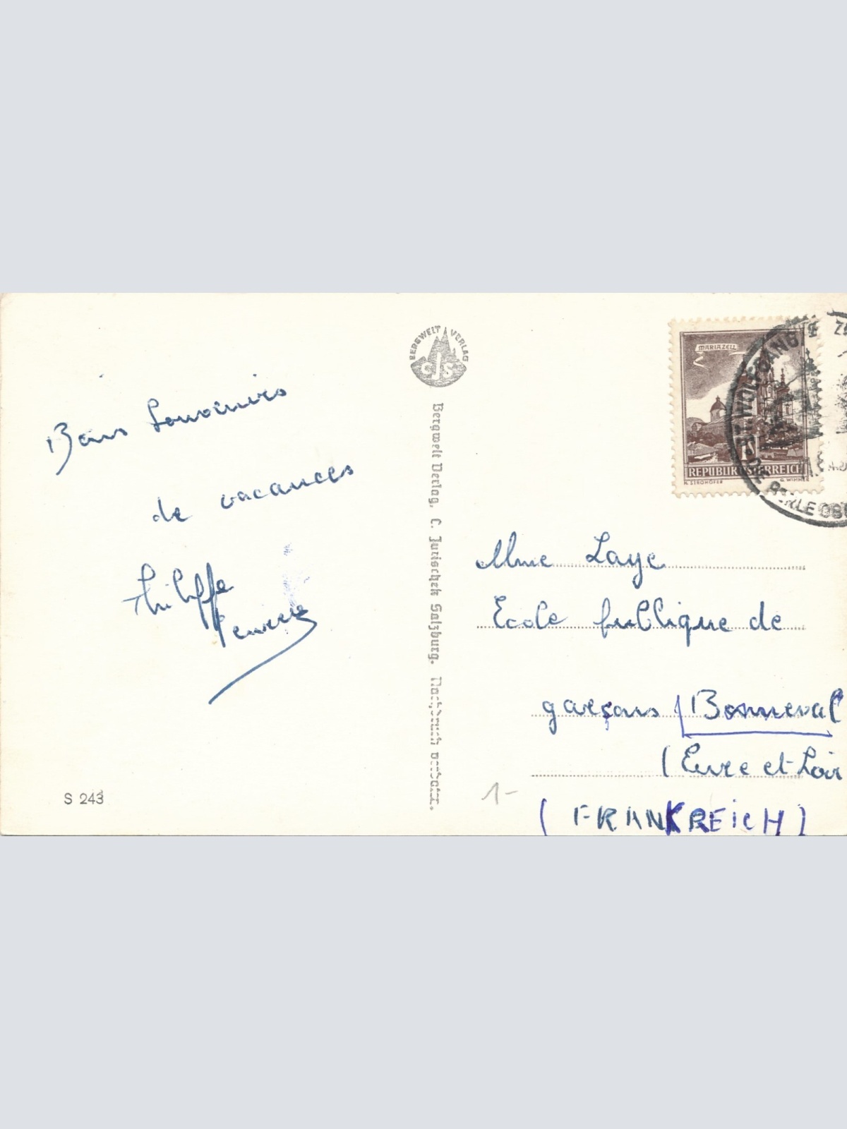 AK, Salzburg, Staatsbrücke, Ansichtskarte (S4445)