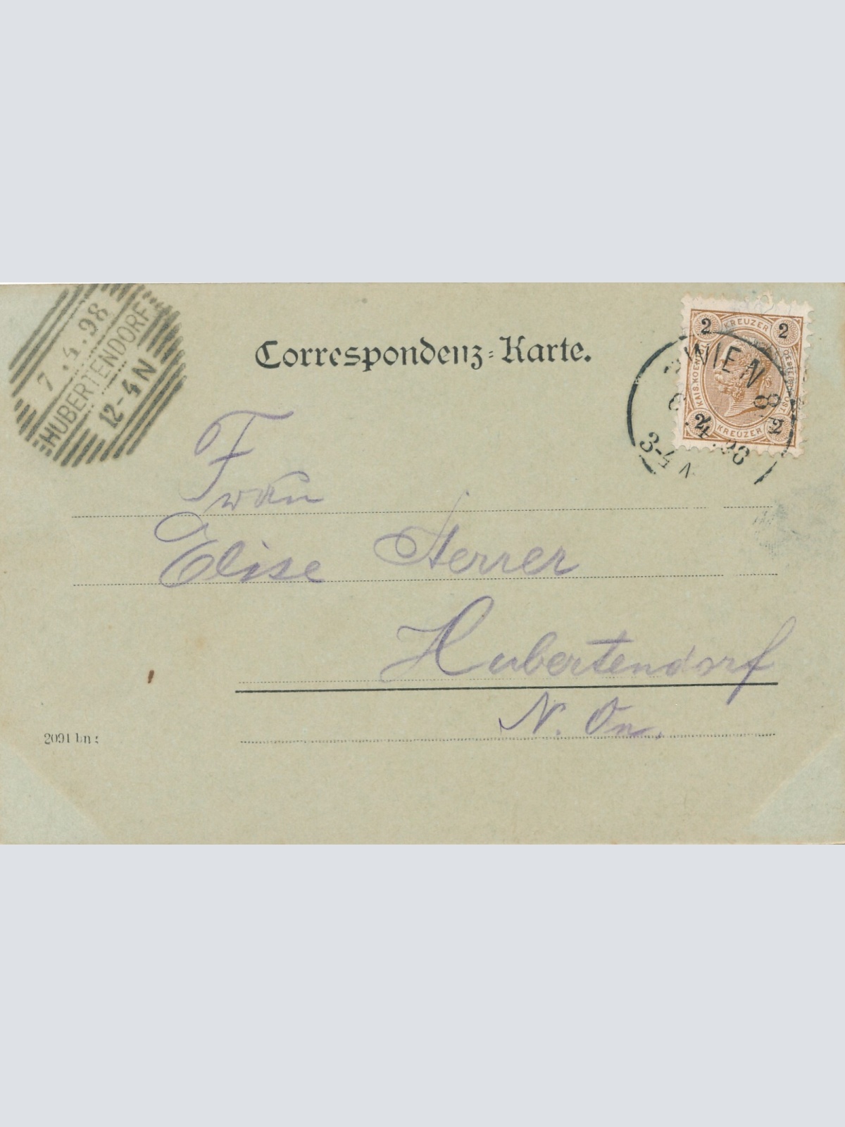 AK, Gruß aus Wien, Ansichtskarte (S4450)