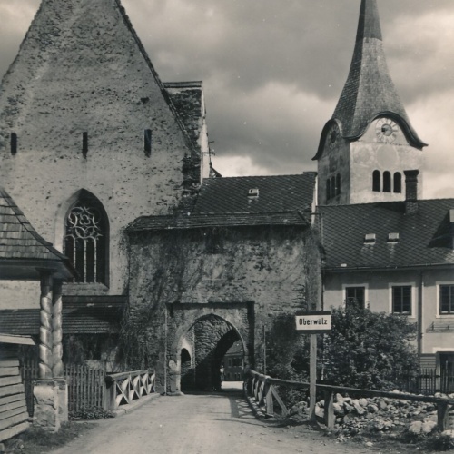 AK, Oberwölz , Hintereggertor, Steiermark, Ansichtskarte (S4476)