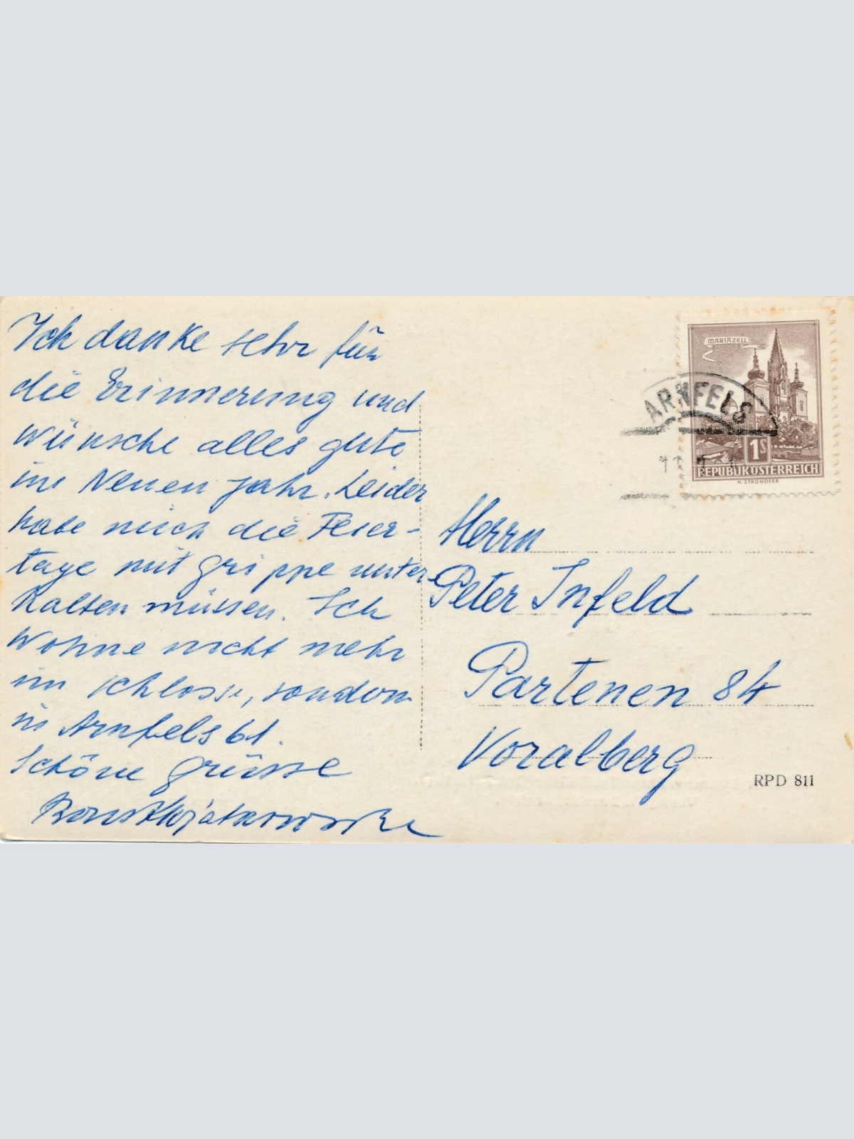 AK, Schloss Arnfels, Steiermark, Ansichtskarte (S4477)