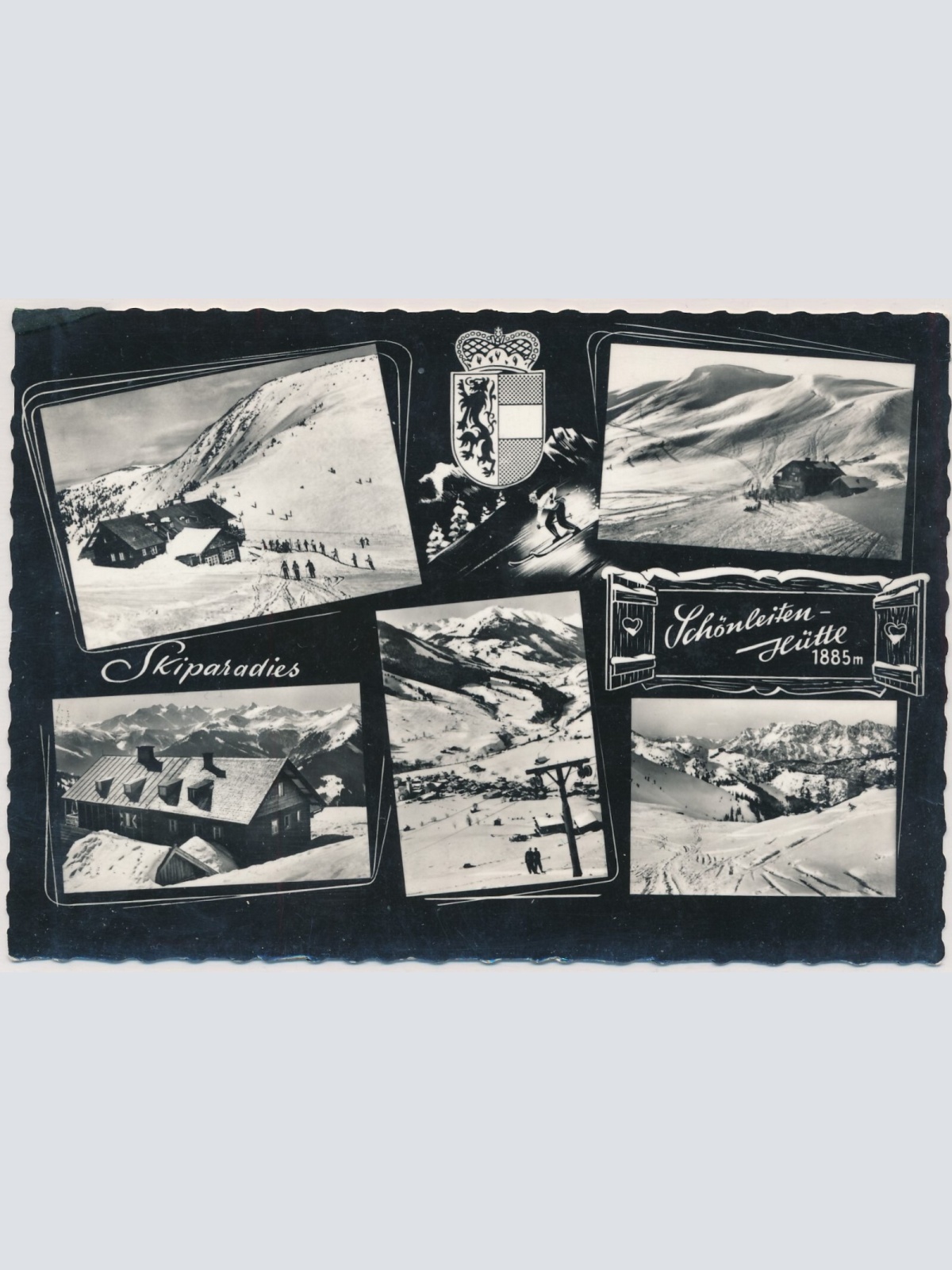 AK, Saalbach, Schönleiten Hütte, Salzburg, Ansichtskarte (S4515)