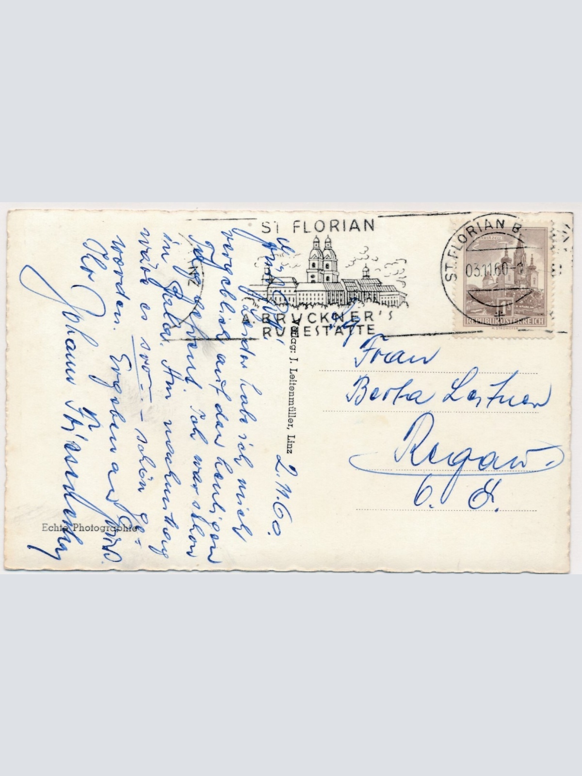 AK, Stift St. Florian, Oberösterreich, Ansichtskarte (S4516)